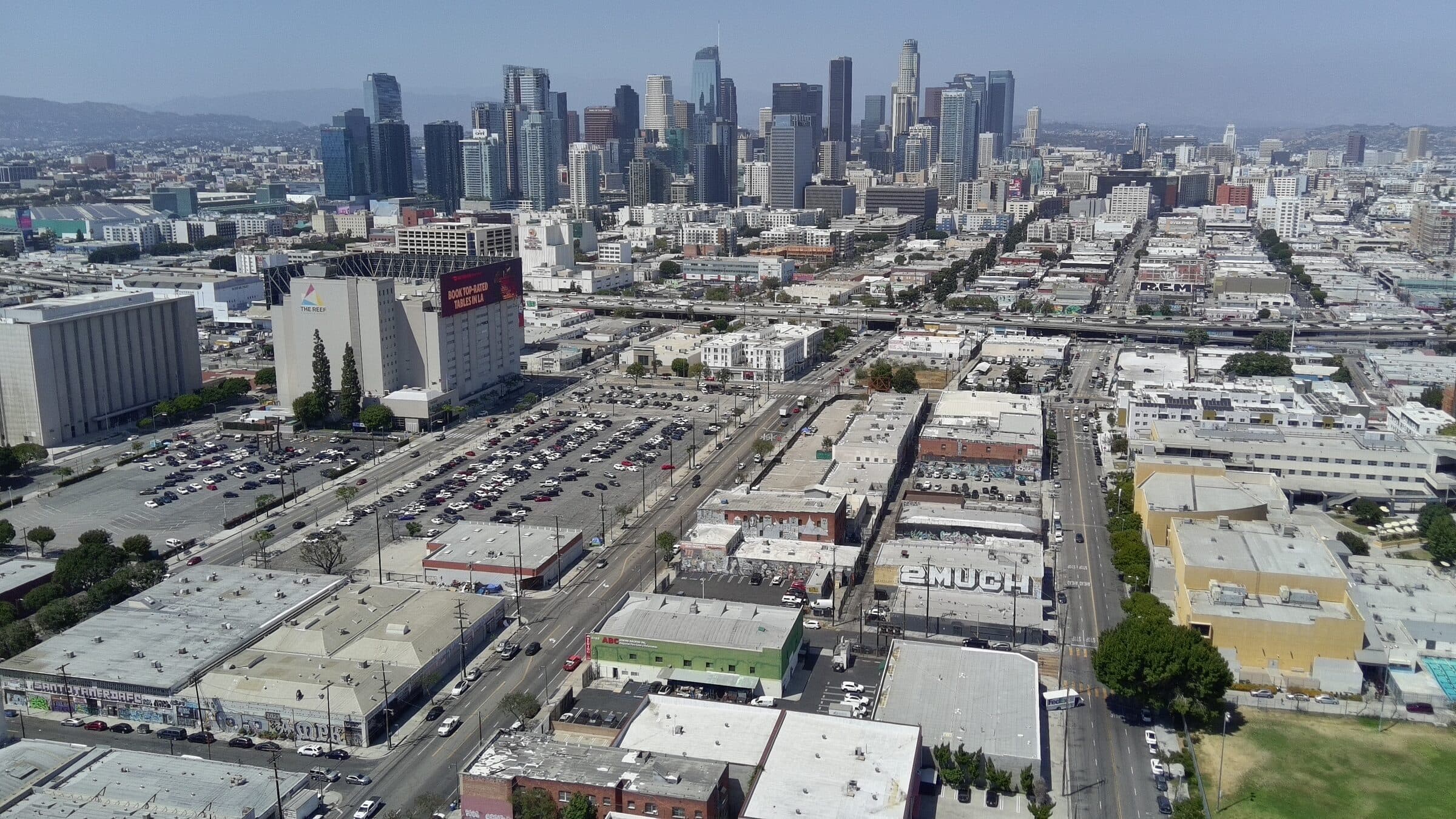 2120 S Main St — aerial view